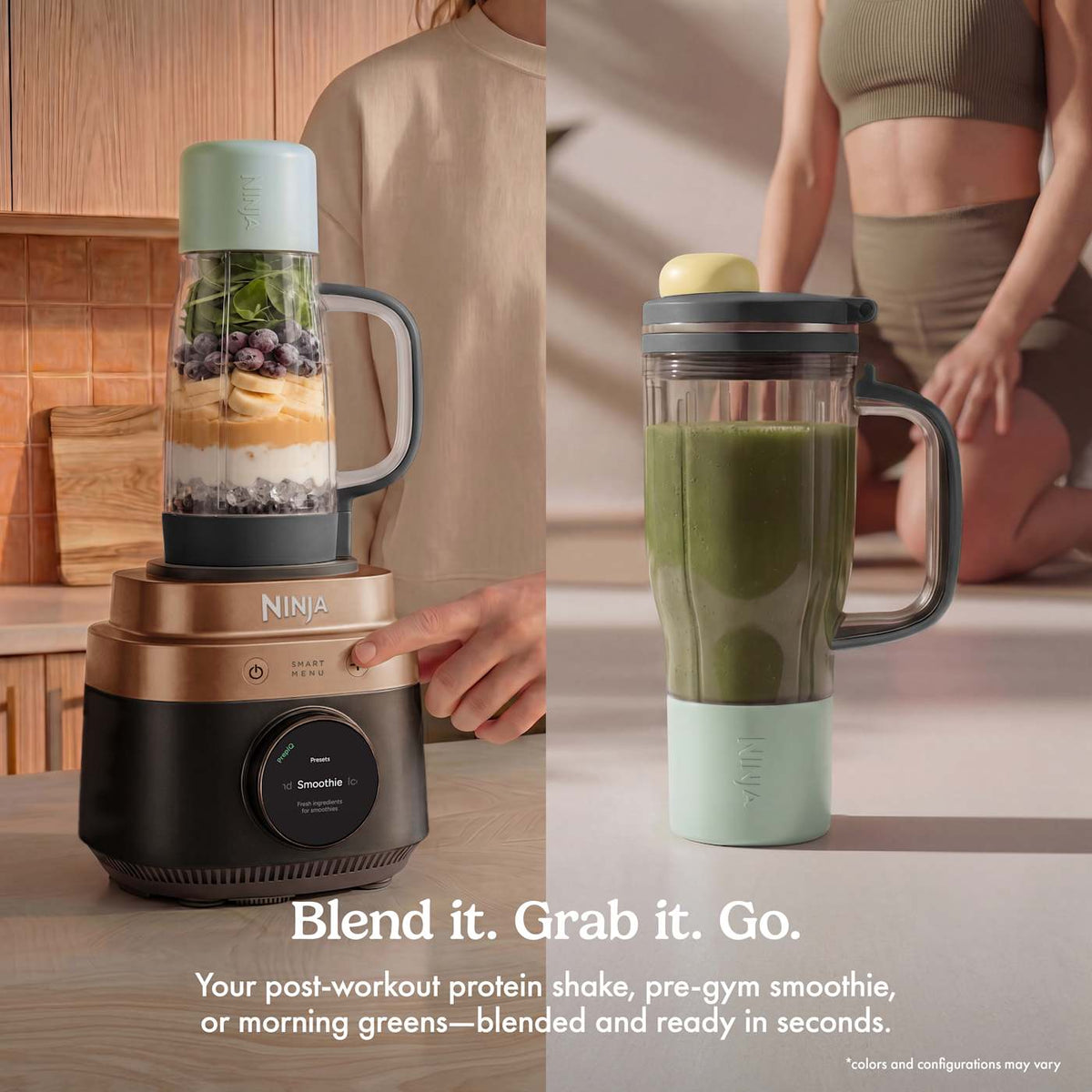 Ninja CrushBOSS 2-in-1 Blender & Tumbler in Emerald Green