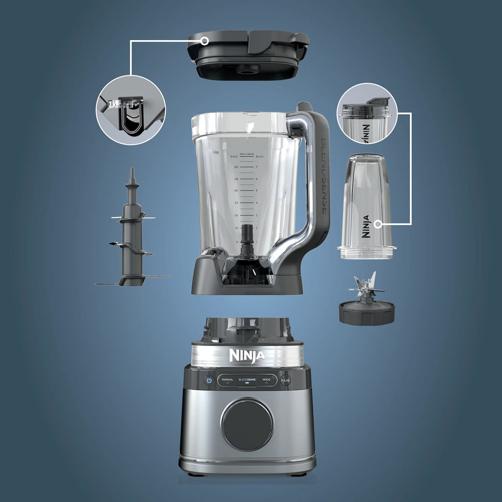 Ninja Detect™ Duo® Power & Personal Blender with Single Serve Cups