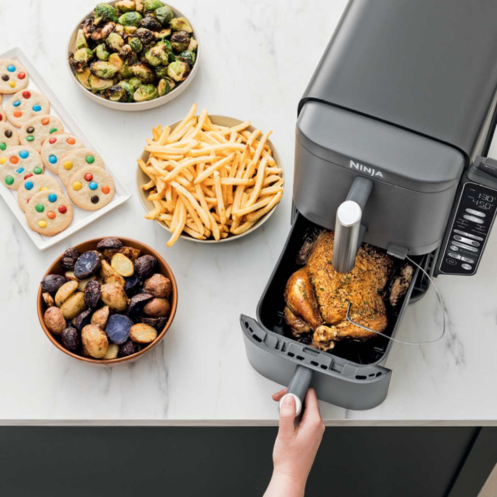Ninja® DoubleStack™ 2 Basket 10 QT Air Fryer With Smart Thermometer