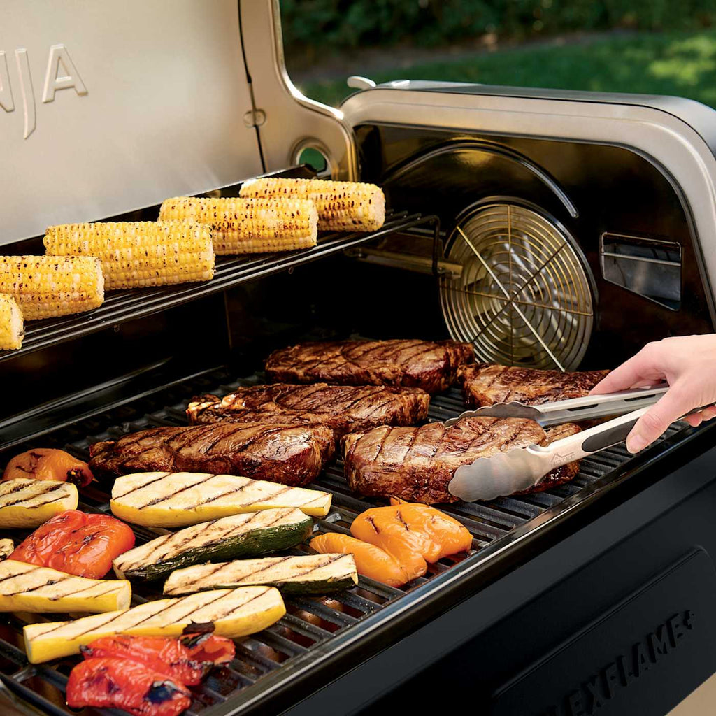 Ninja™ FlexFlame™ Propane Grill & Outdoor Cooking System Bundle, Green