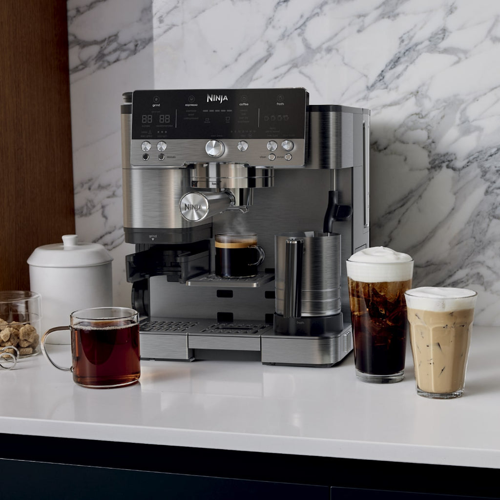 Ninja Luxe™ Café Premier Series 3-in-1 Espresso Machine Drip Coffee Maker & Cold Brew Machine