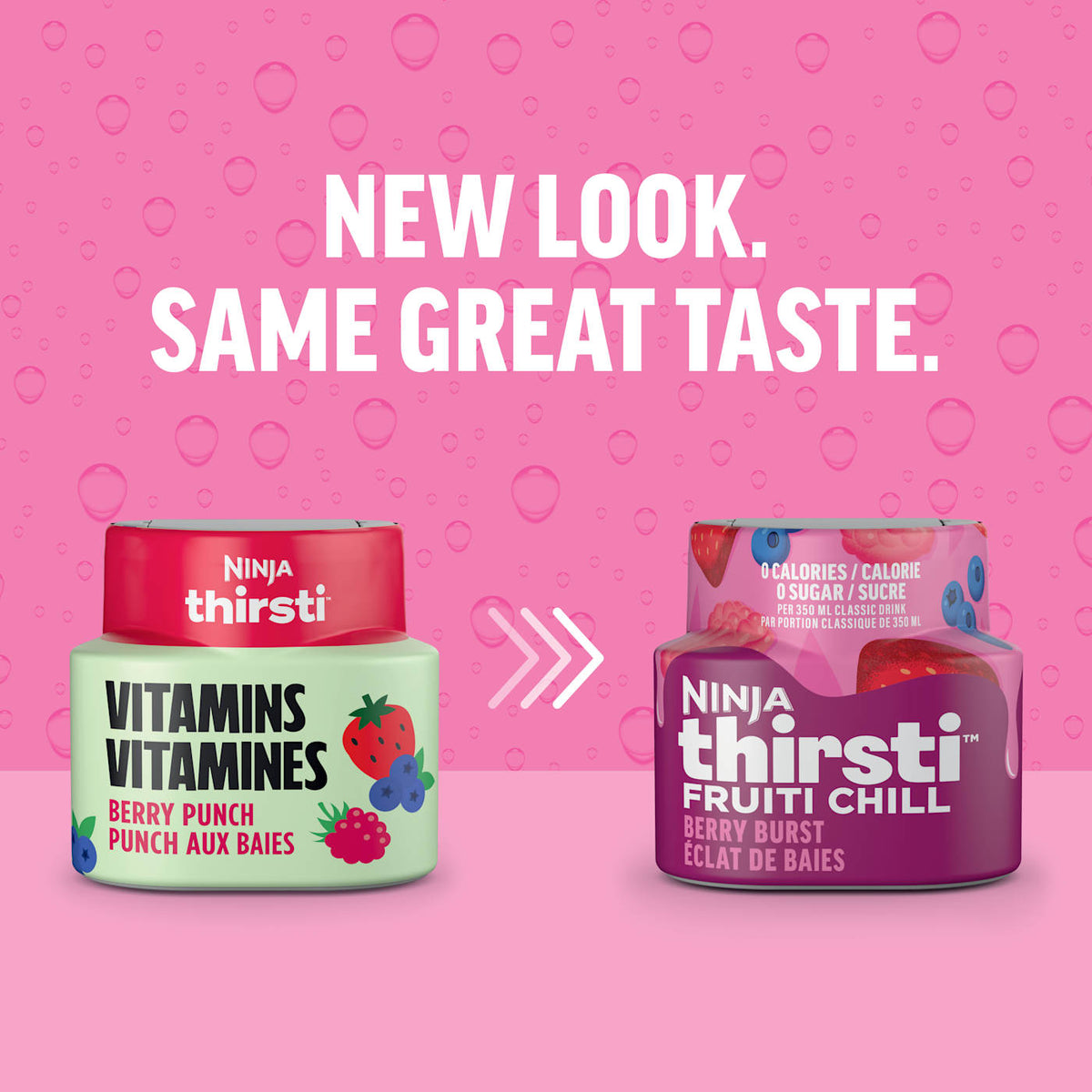 Ninja Thirsti™ FRUITI CHILL Dragon Fruit Flavored Water Drops