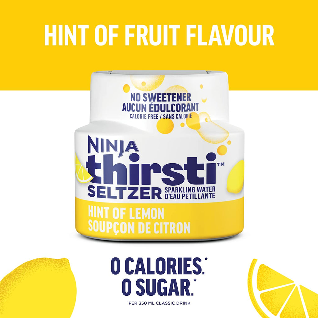 Ninja Thirsti SELTZER Lemon Flavored Water Drops