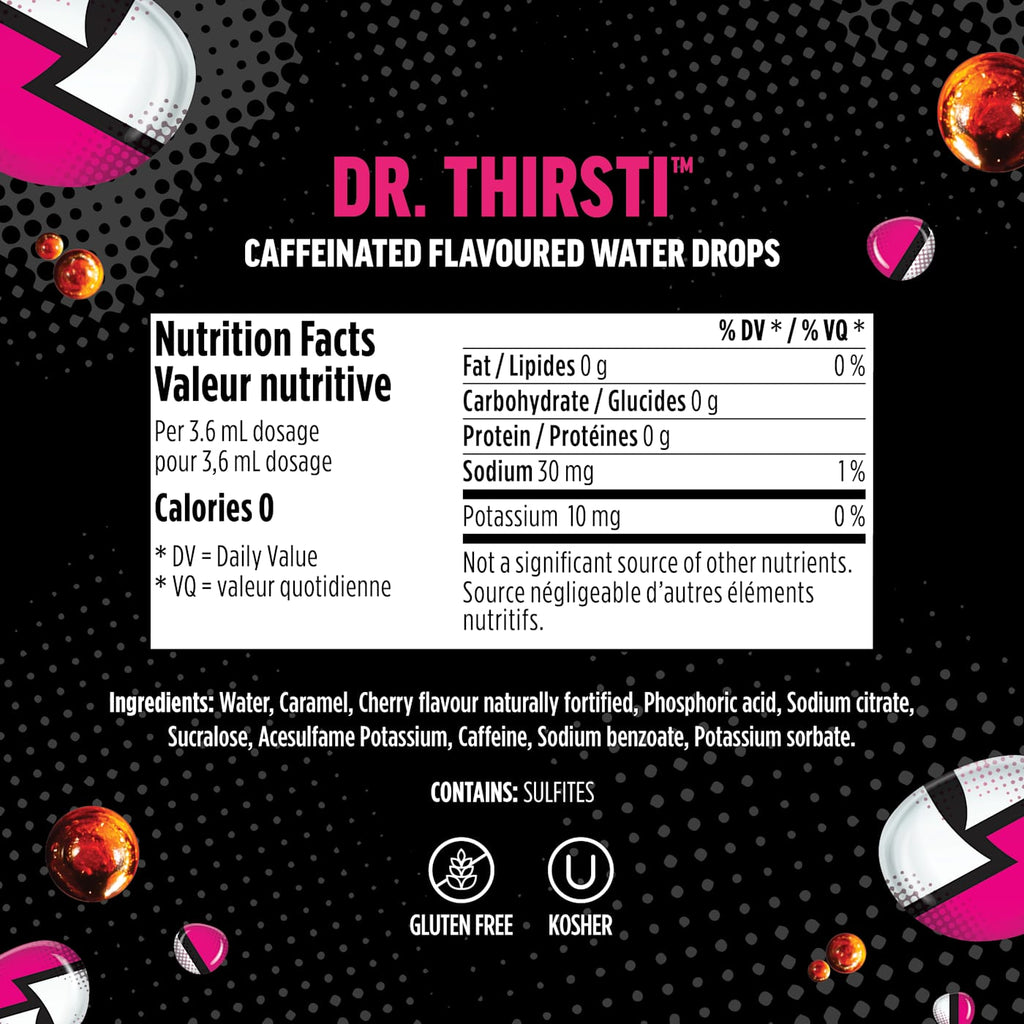 Ninja Thirsti ZERO SODA Dr. Thirsti™ Flavored Water Drops