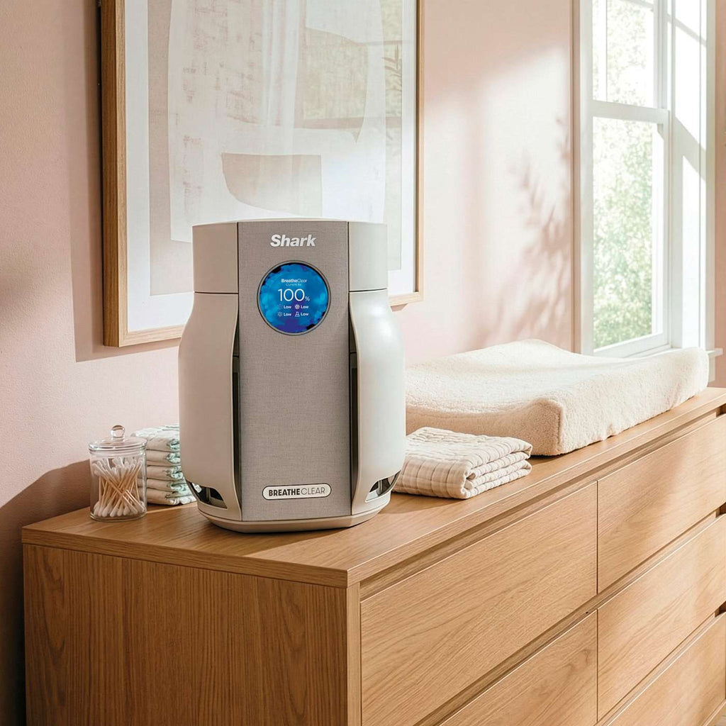 Shark BreatheClear™ Compact Pro Air Purifier with NeverChange™, Dove