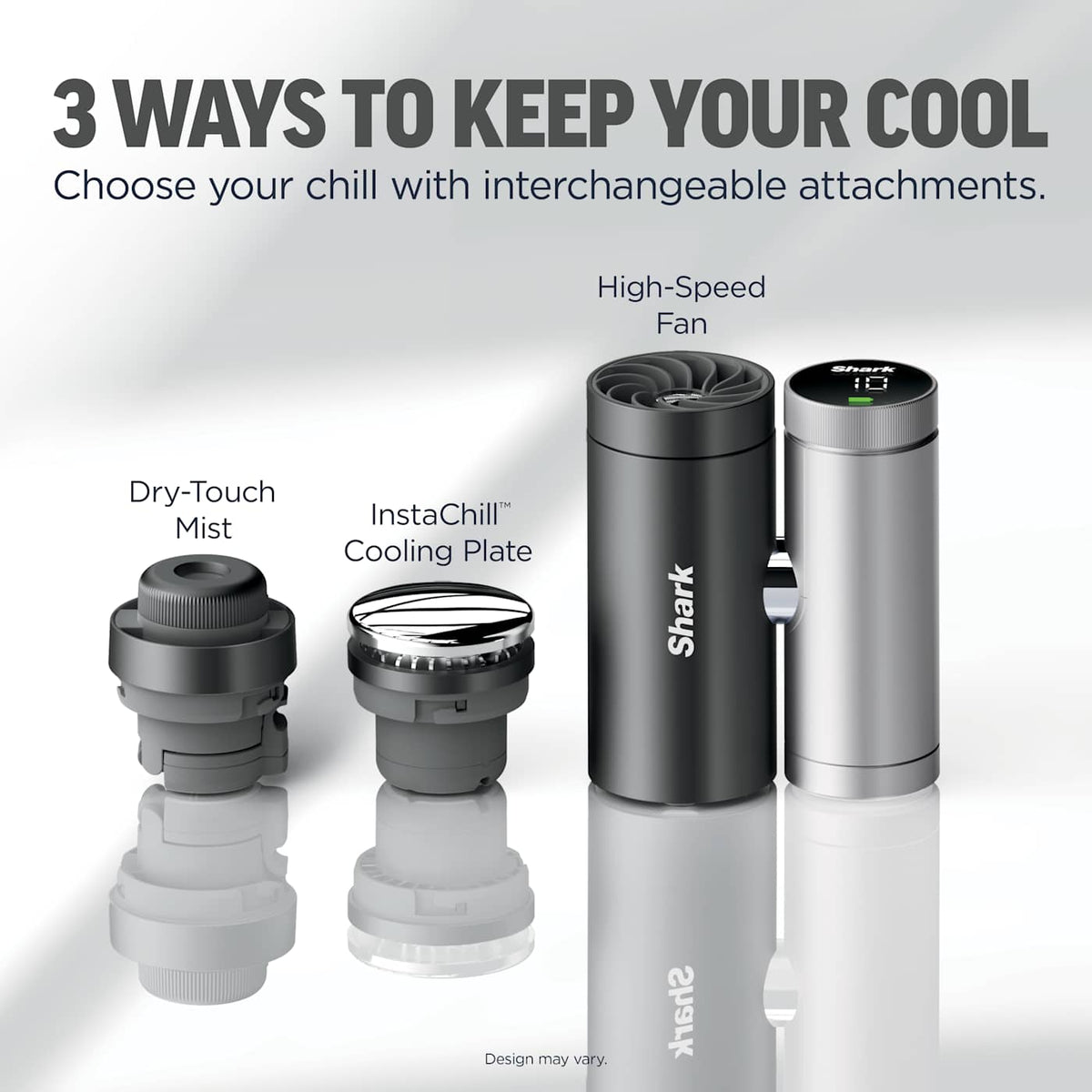 Shark® ChillPill™ 3-in-1 Personal Cooling System, Dragon Fruit